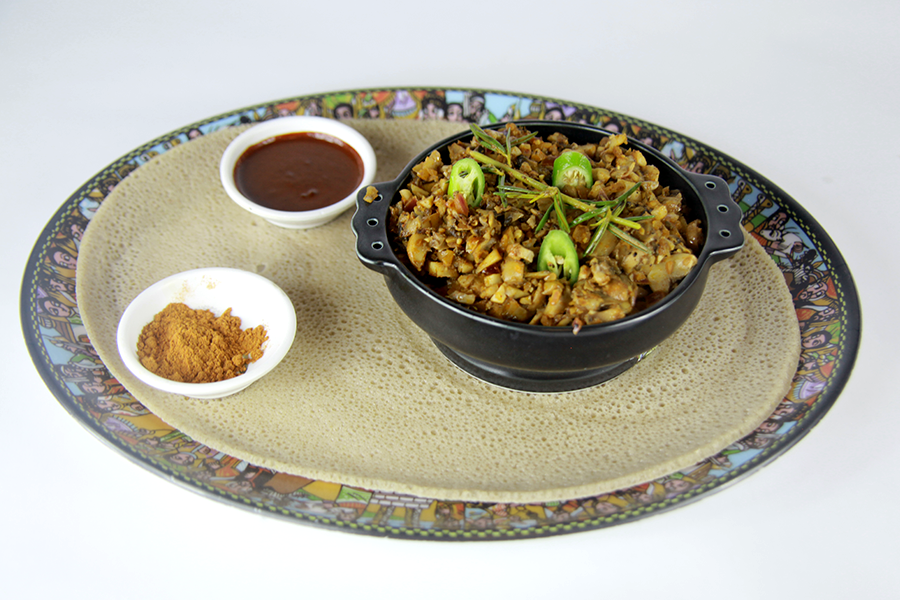 Mushroom Kitfo